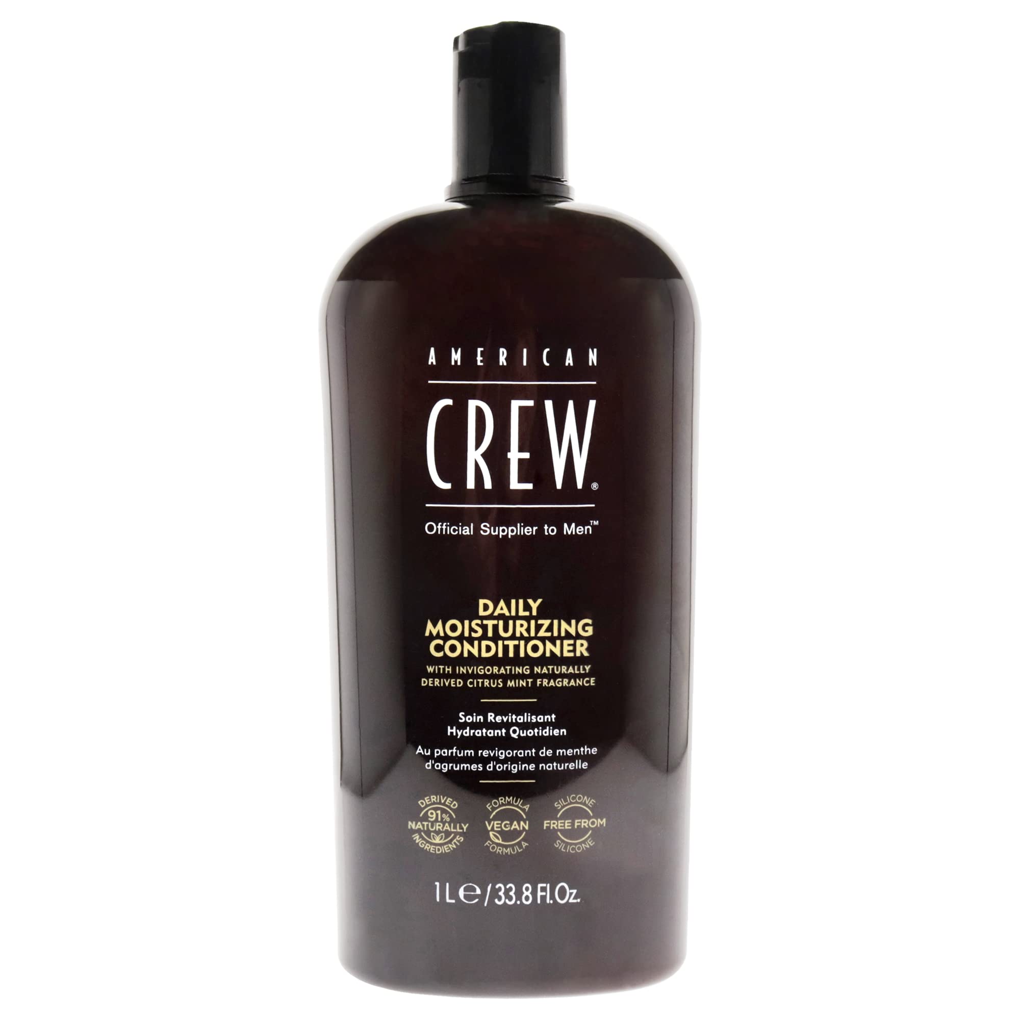 AMERICAN CREW Daily Conditioner – bouteille démêle et hydrate sans alourdir les cheveux