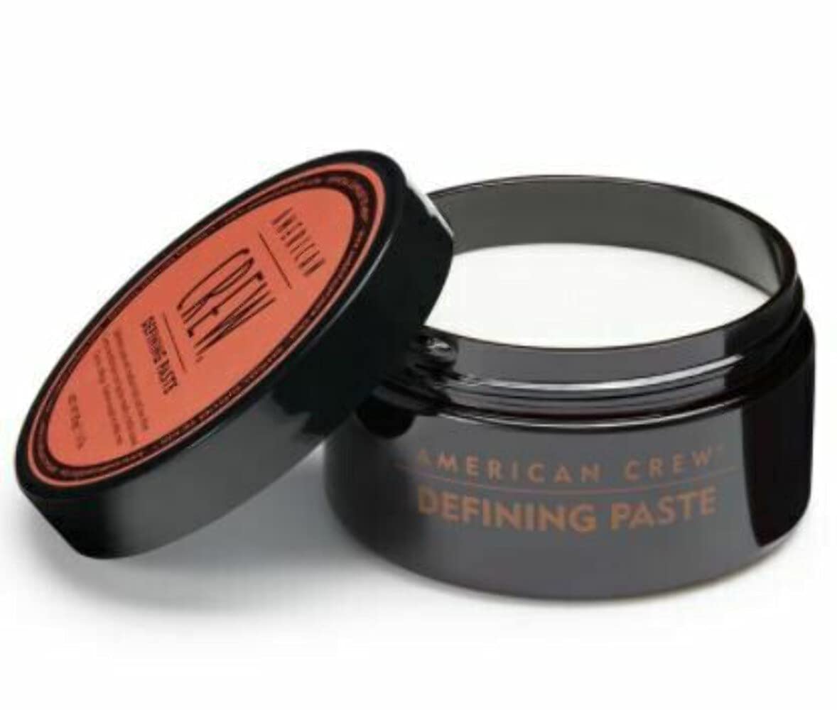 AMERICAN CREW Defining Paste sur l'emballage pour identifier rapidement le produit.