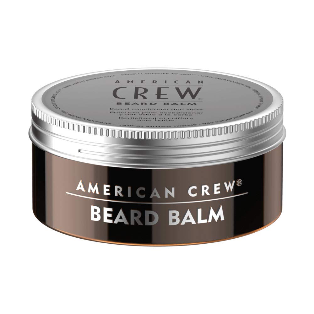 Barbe-detail-poils American Crew, aspect doux et sain grâce au baume nourrissant.