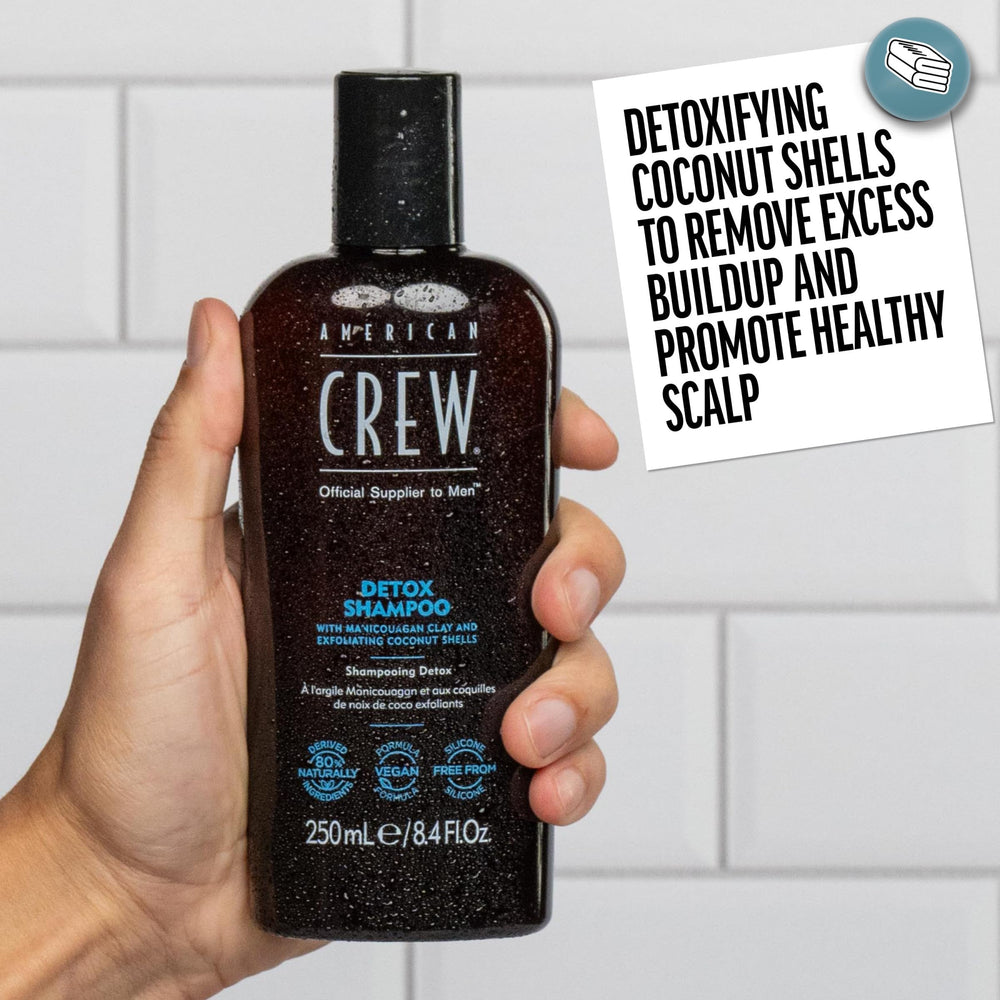 Argile Manicouagan nourrissante pour racines revitalisées dans le Shampooing Detox.