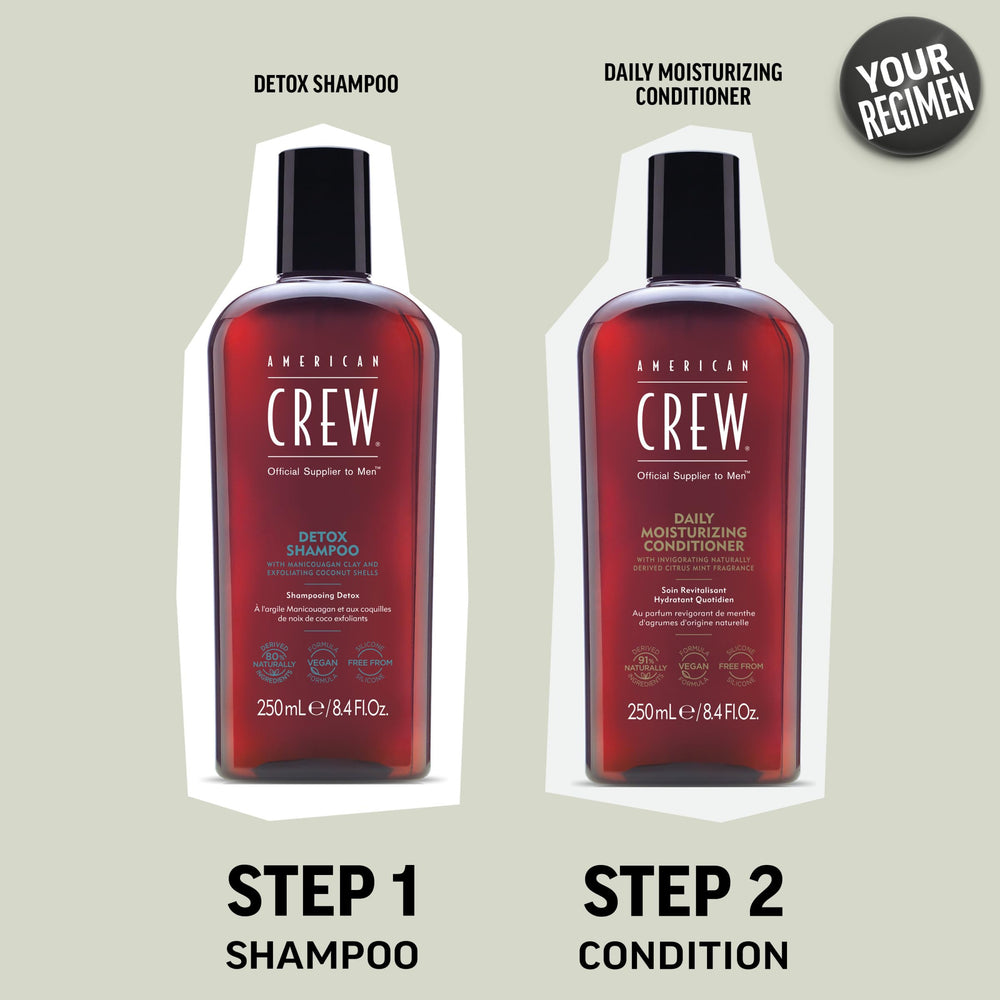 Cheveux après lavage, doux et faciles à coiffer grâce au Detox.