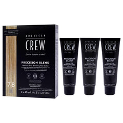 American Crew couleur temporaire couvre gris clair durable 4 à 6 semaines.