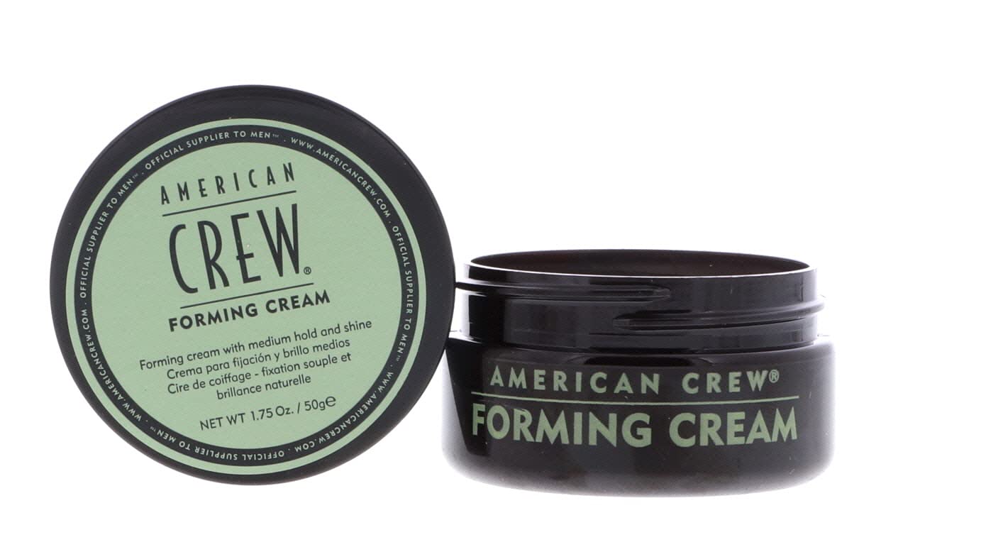 AMERICAN CREW Forming Cream, vue avant, structure légère pour coiffure flexible.