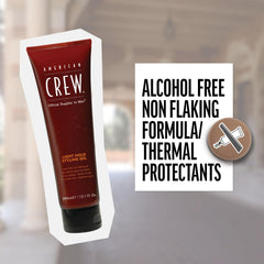 AMERICAN CREW gel-cheveux homme — brillance naturelle et fini discret.