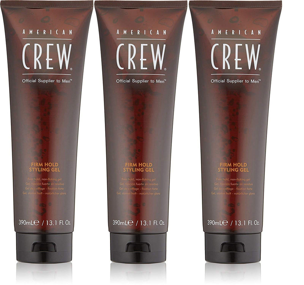 Gel coiffant AMERICAN CREW, fermeté élevée, prise en main facile et maintien fiable.