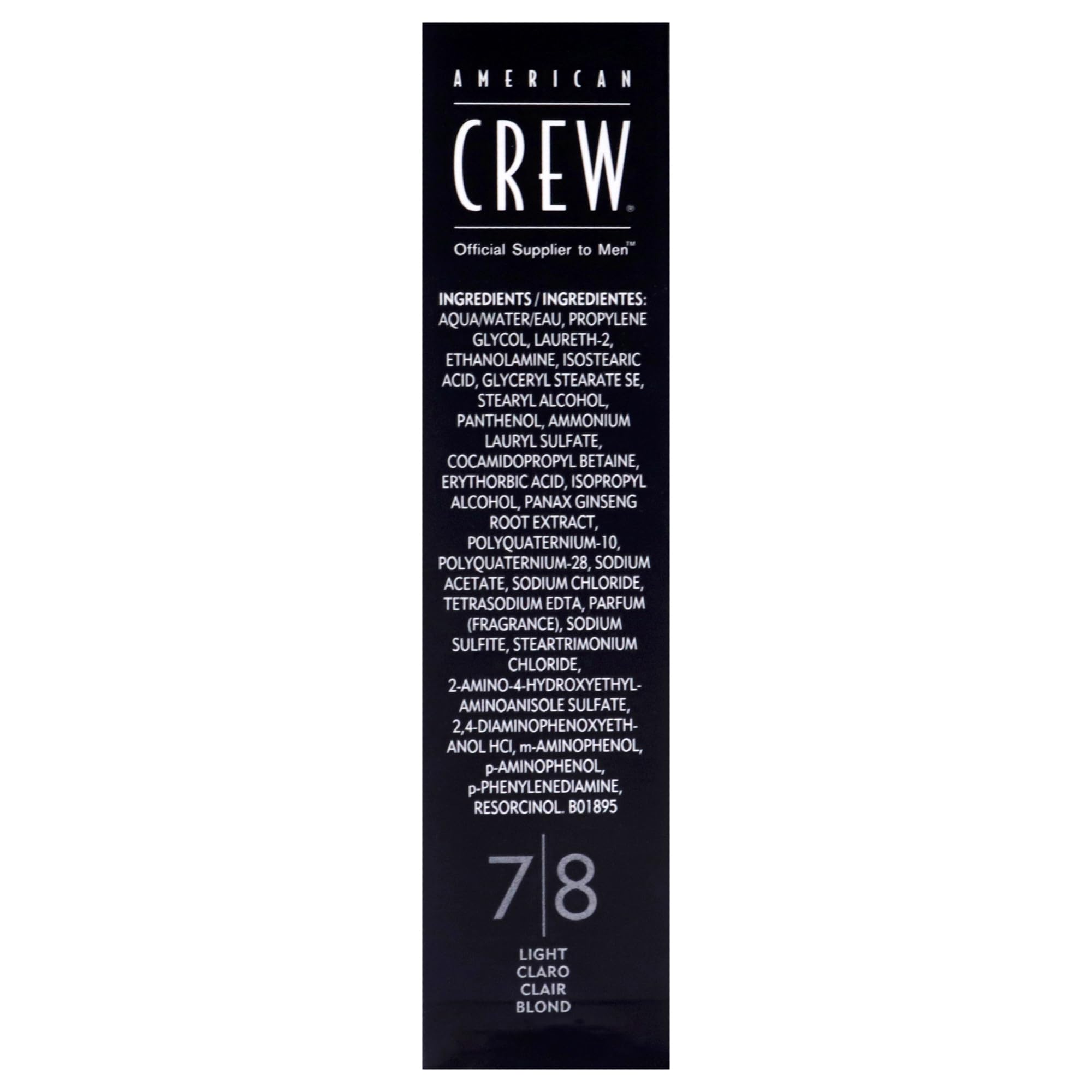 Pack de 3 colorations temporaires American Crew pour retouches faciles.