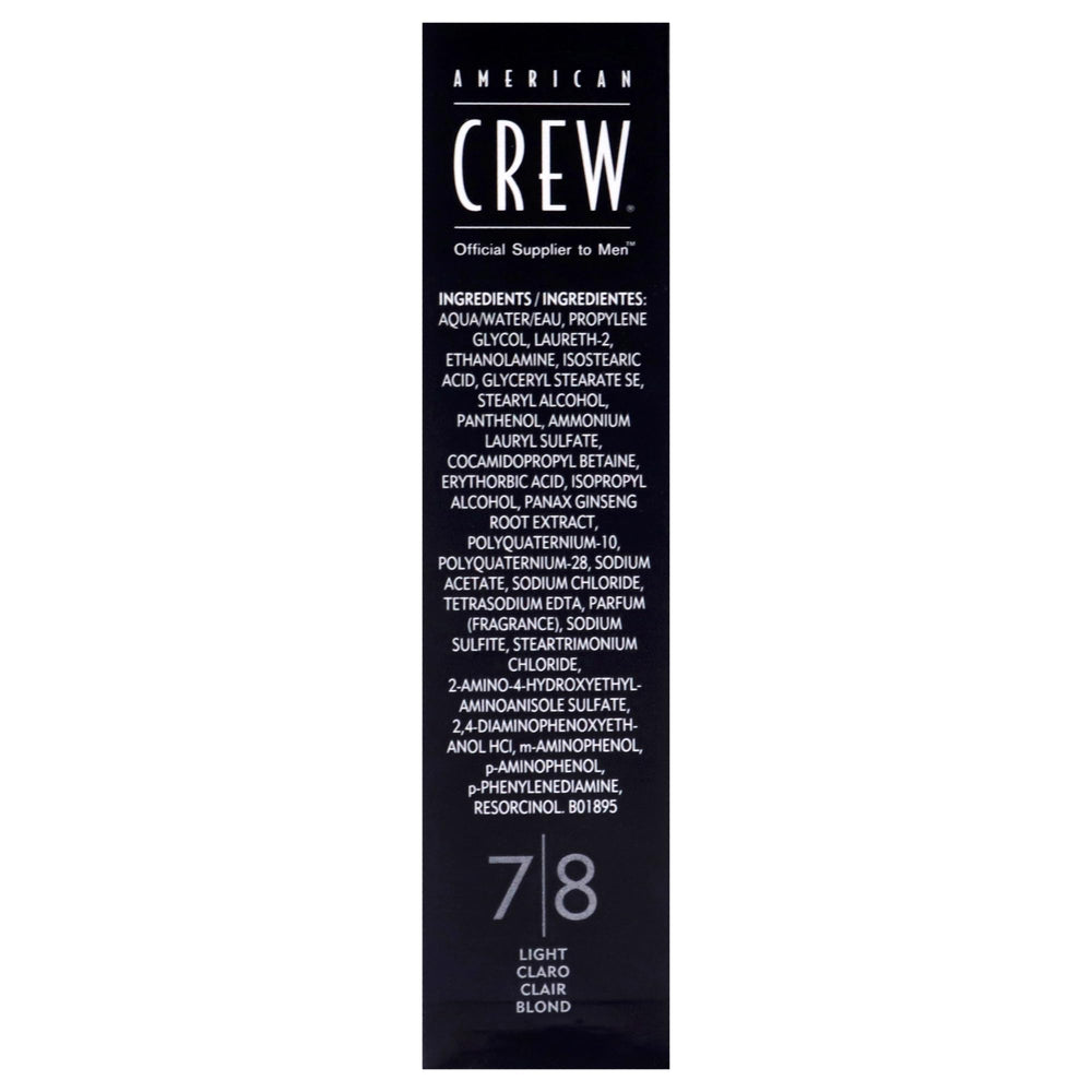 Pack de 3 colorations temporaires American Crew pour retouches faciles.
