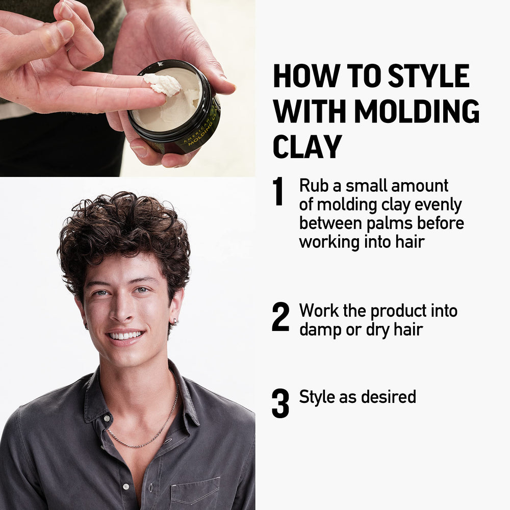 Packaging pratique d'American Crew, idéal pour grooming à domicile.
