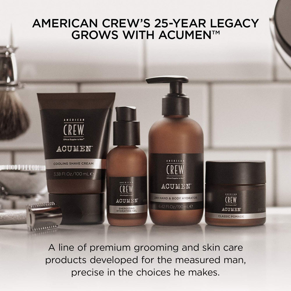 AMERICAN CREW peau propre après lavage, teint clair et doux.