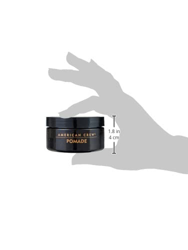 American Crew Pomade finition-brillance: fini brillant naturel.