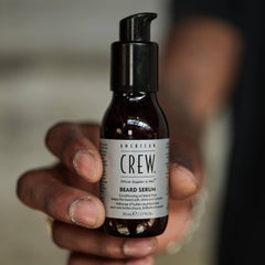 Sérum barbe AMERICAN CREW – absorption rapide pour démêler et lisser.