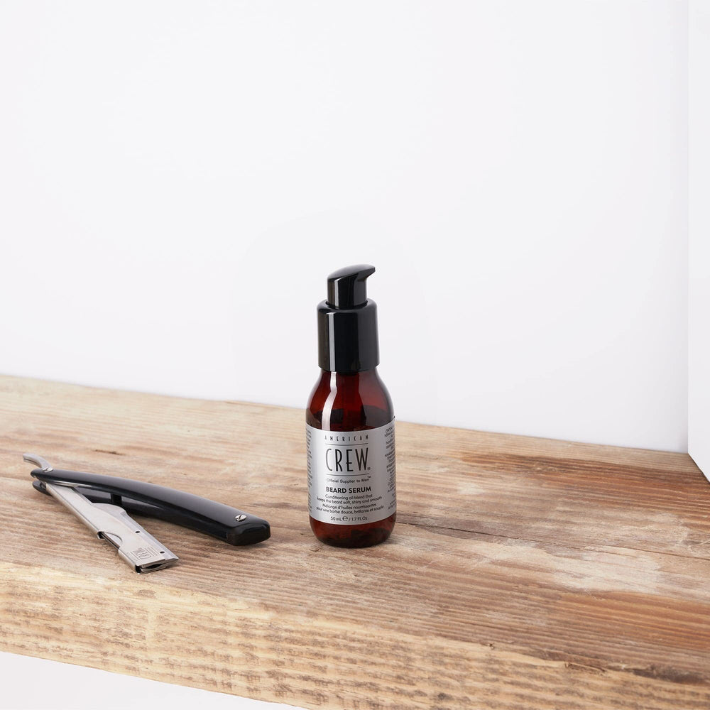 AMERICAN CREW SÉRUM BARBE – douceur et brillance après chaque utilisation.