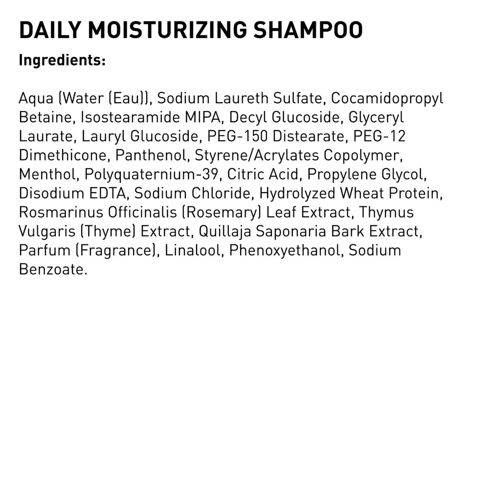 AMERICAN CREW Shampooing Hydratant Quotidien – Cuir chevelu sain après chaque lavage.