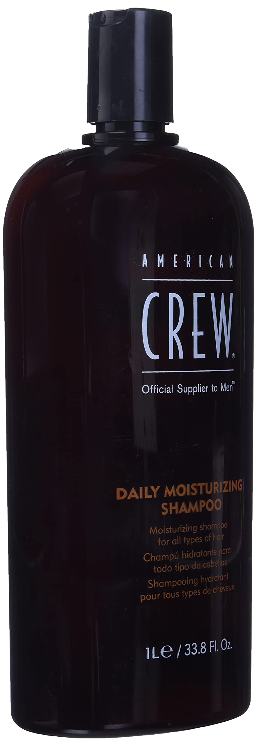 AMERICAN CREW Shampooing Hydratant Quotidien – Pompe pratique pour doser rapidement le produit.