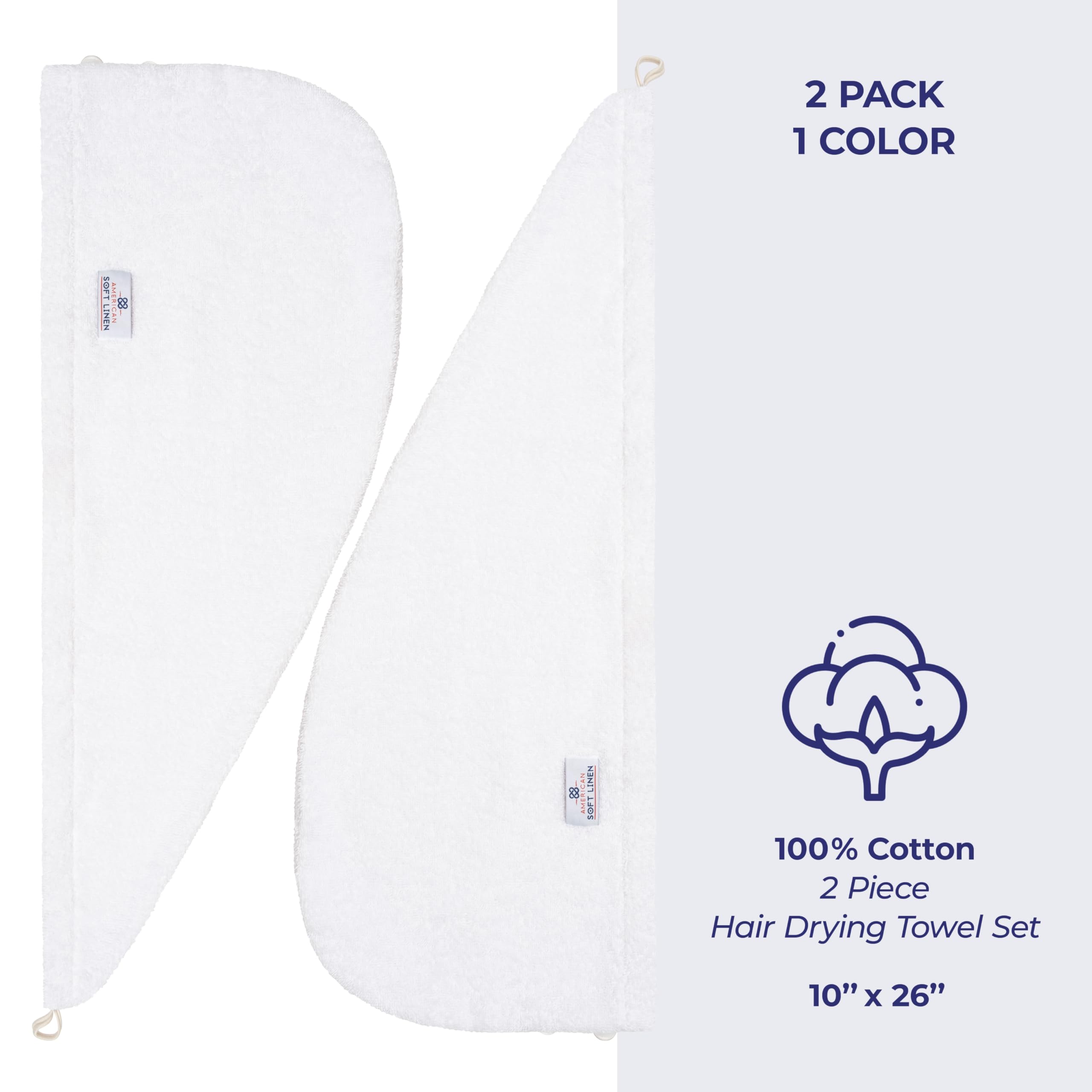 Étiquette Oeko-Tex 100 sur serviette American Soft Linen.