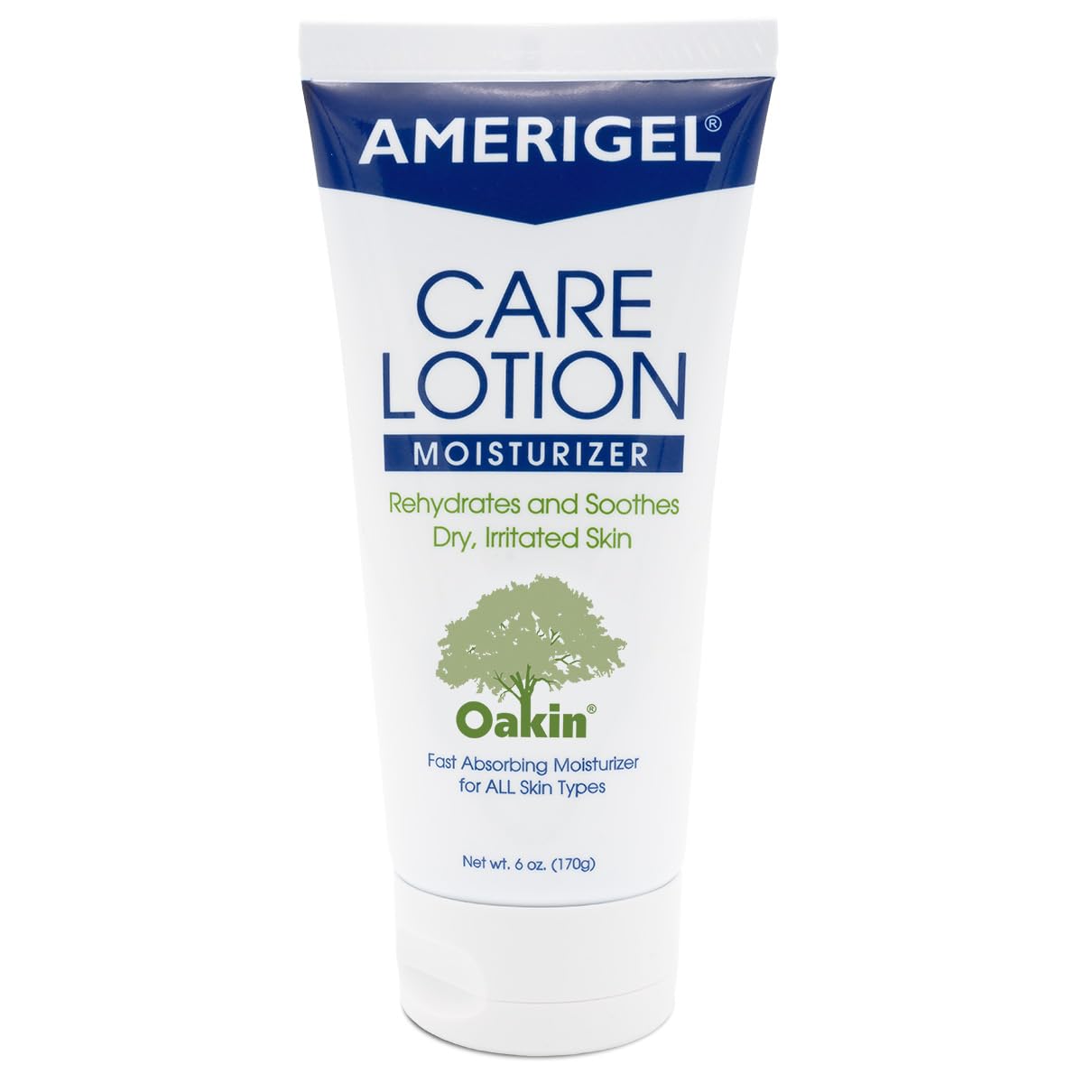 AMERIGEL Care Lotion application facile, hydratation durable pour peau sèche.
