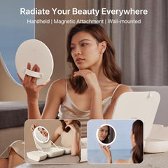 AMIRO M2: miroir maquillage LED à 3 couleurs pour un éclairage personnalisé