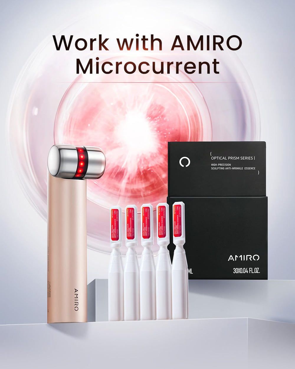AMIRO PDRN Serum: résultats visuels en 28 jours