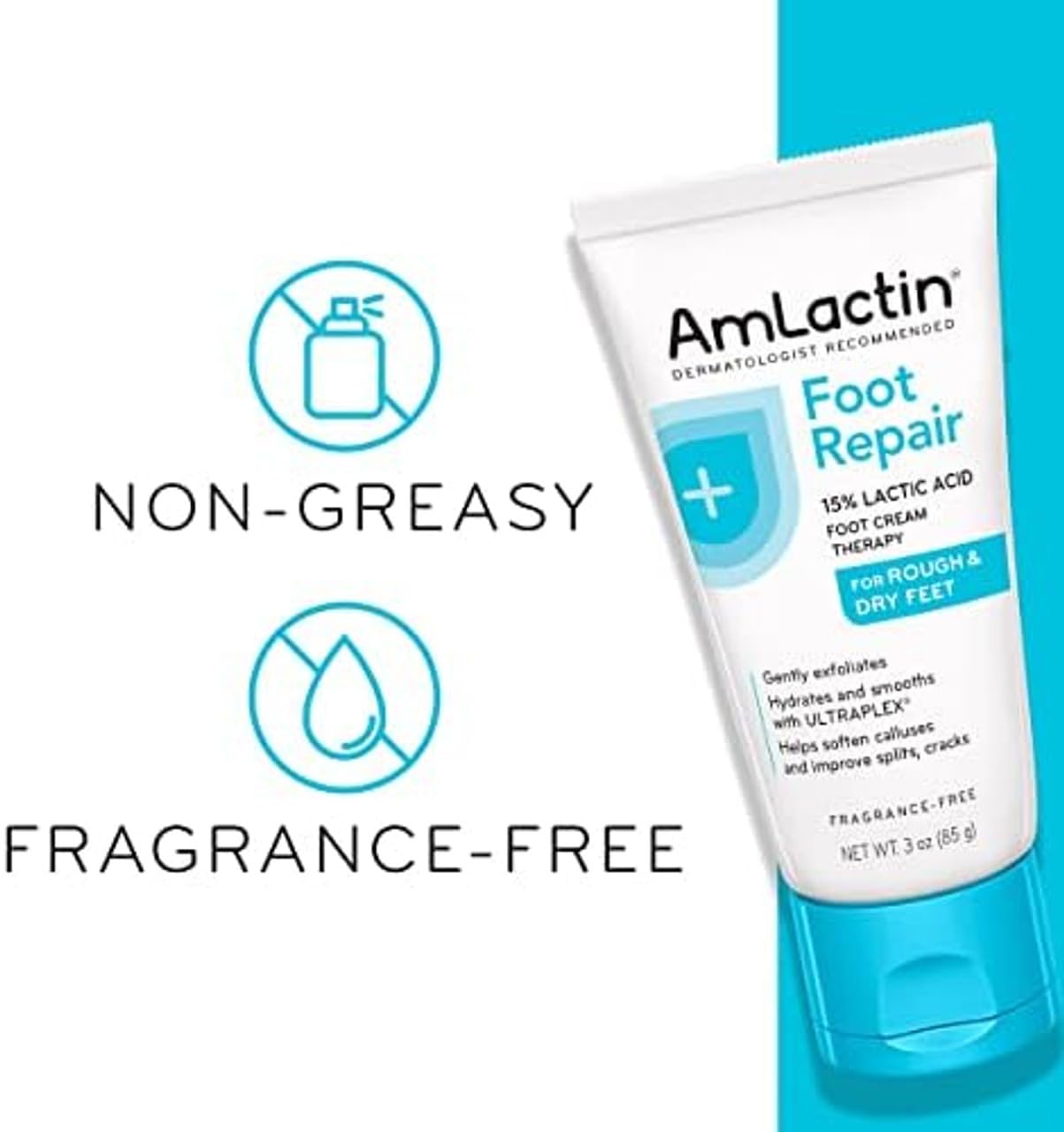 AmLactin Crème Pieds Therapy – exfoliation douce des rugosités des pieds