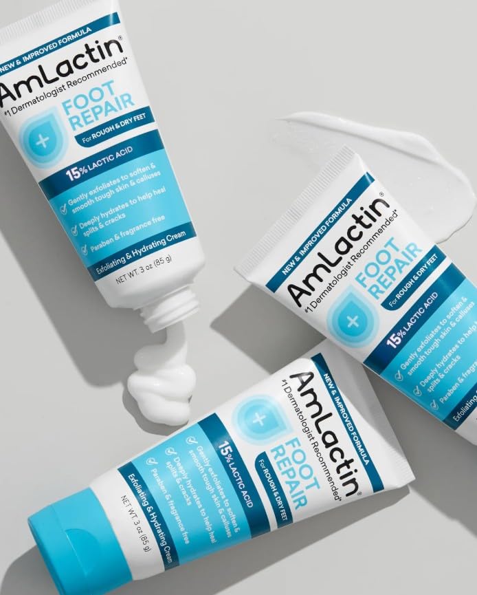 AmLactin Crème Pieds Therapy – relief des zones sèches et rugueuses