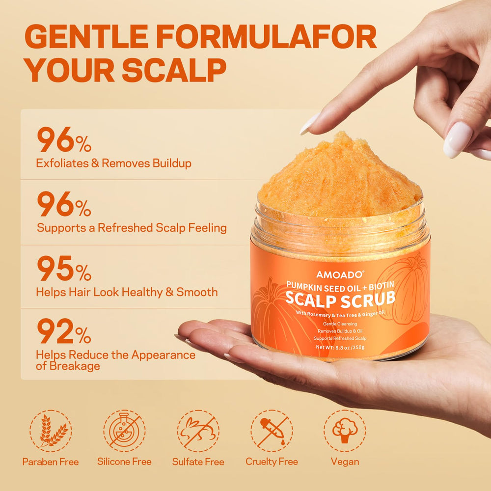 Détox du cuir chevelu AMOADO sans sulfates et parabènes