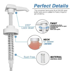AMORIX tubes de 265 mm ajustables pour bouteilles galon