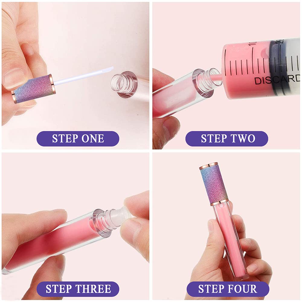 AMORIX gloss lèvres écailles poisson apporte un éclat glamour.