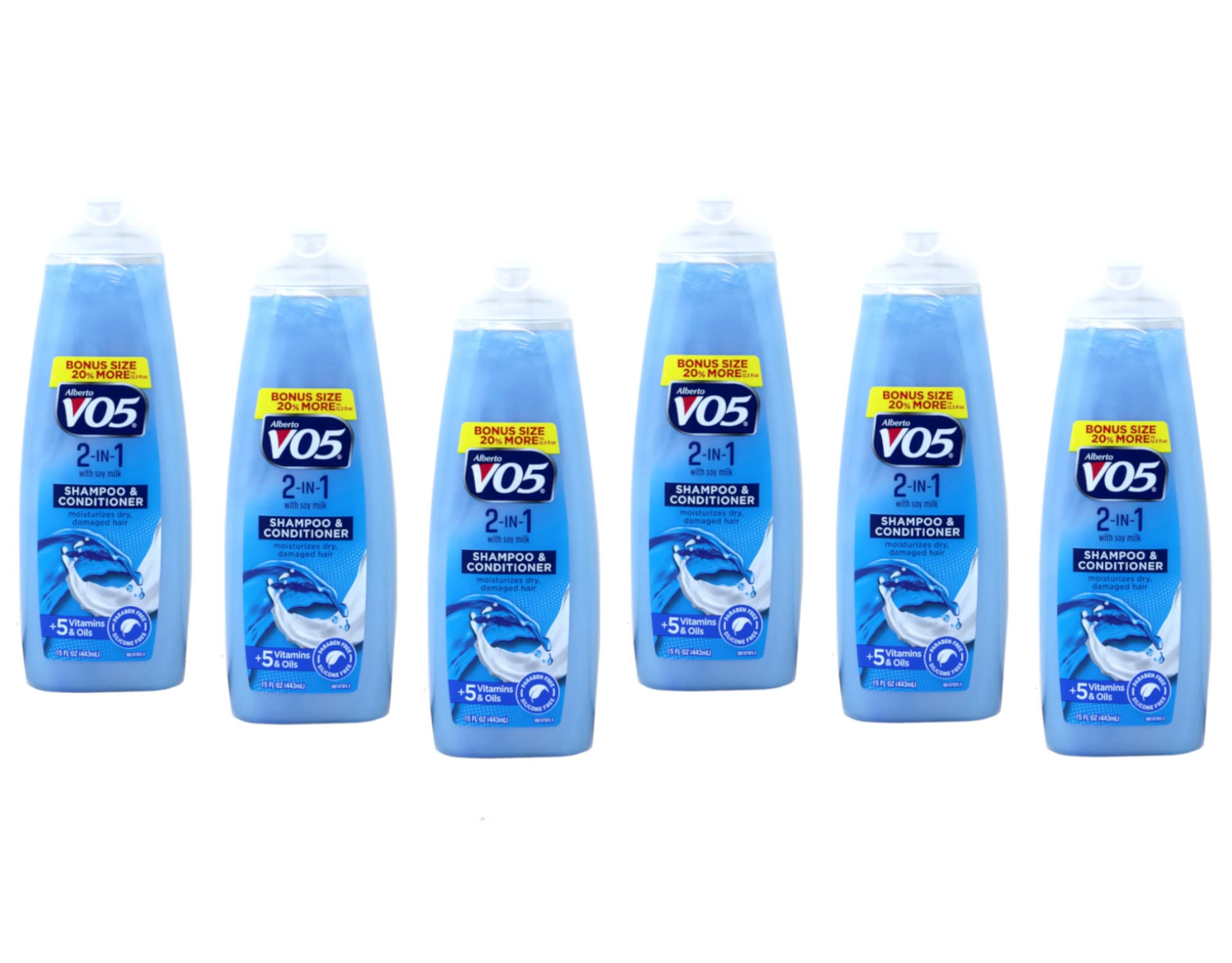 AMOTAOS Alberto VO5 2 en 1, bouteille pratique pour une routine rapide.