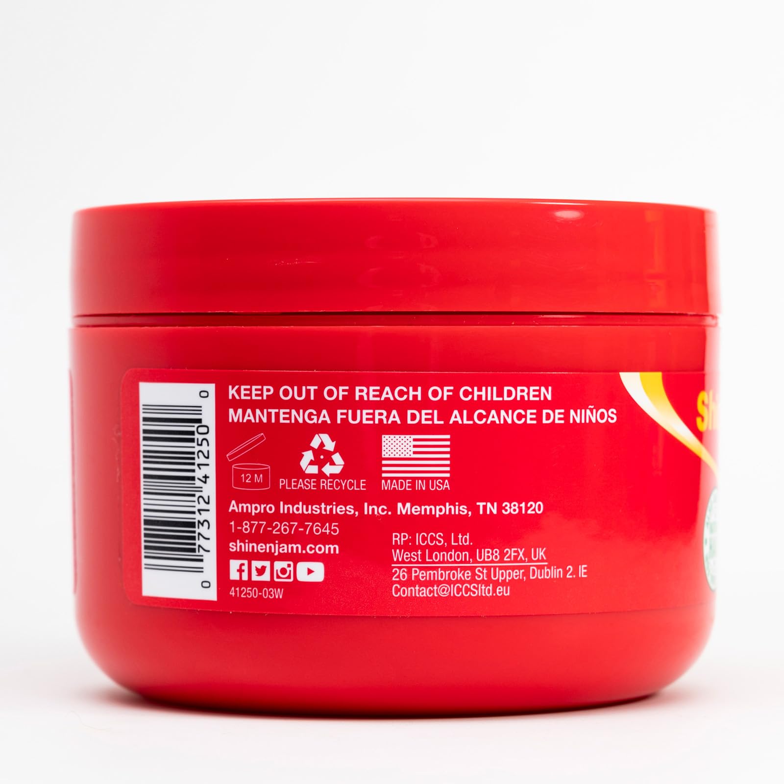 AmPro Shine-n-Jam: brillance durable sans gras au quotidien.