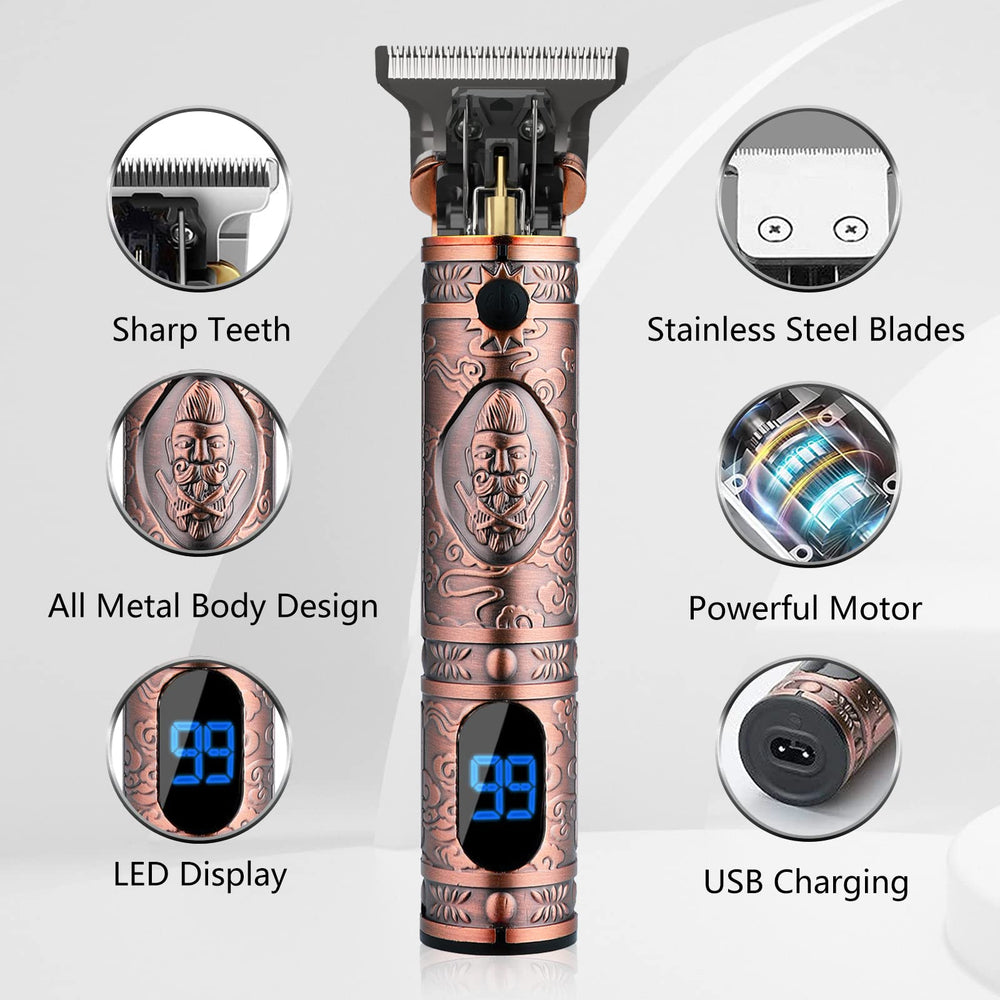 AMULISS trimmer lame en inox pour des coupes nettes et durables.