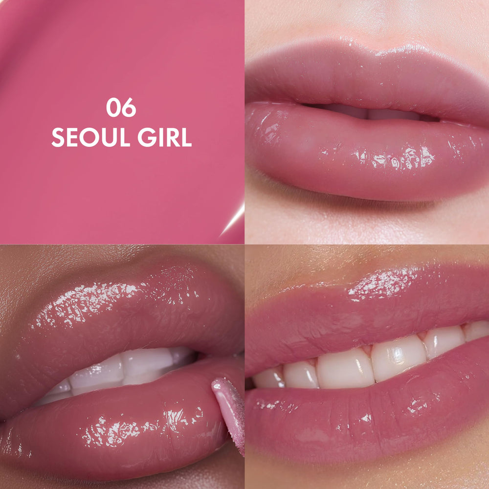 Texture gelée Amuse Seoul Jel-Fit Tint affichant brillance naturelle