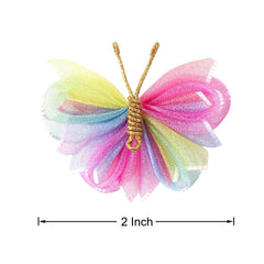 Amydecor Barettes Papillon six couleurs lumineuses pour assortir toutes les tenues