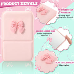 Amyhill Decoration table Coquette rose miroir decoratif pour fete