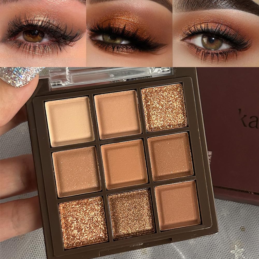AMY'S DIARY palette yeux rose doré brun multicolore neutre pour un regard polyvalent
