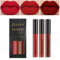 AMY'S DIARY – trio rouge matte bouche, couleurs polyvalentes pour tous les looks.