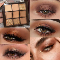 AMY'S DIARY palette yeux matte métallique brillant pour un contraste intense