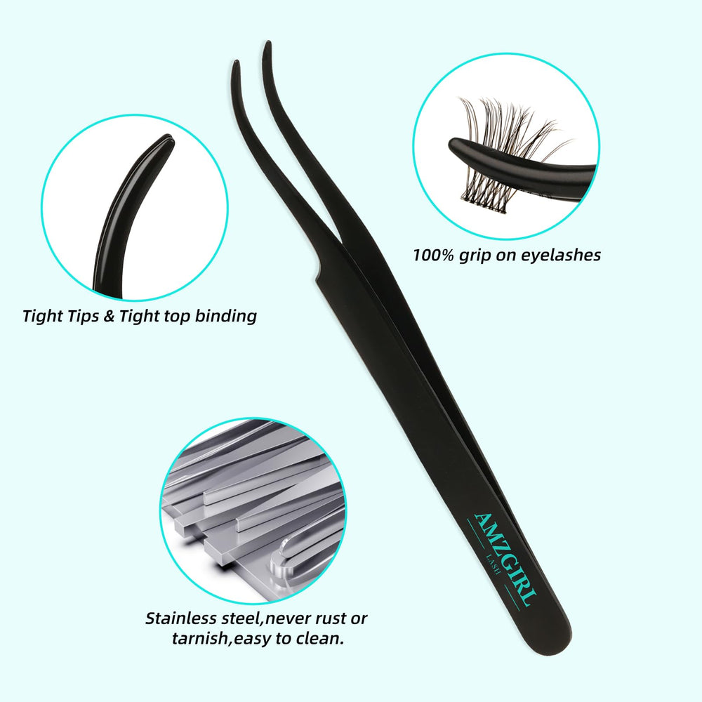 AMZGIRL LASH 144 clusters – kit DIY économique pour looks variés.