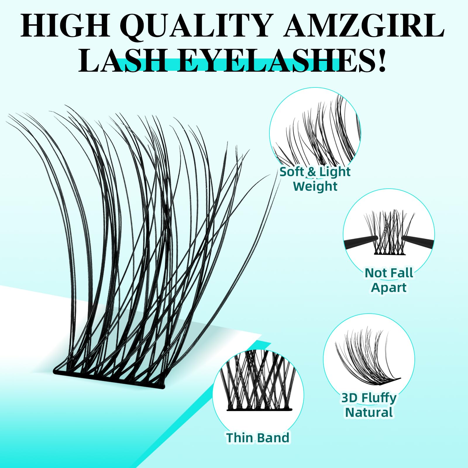 AMZGIRL LASH pose à domicile simple pour gagner du temps.