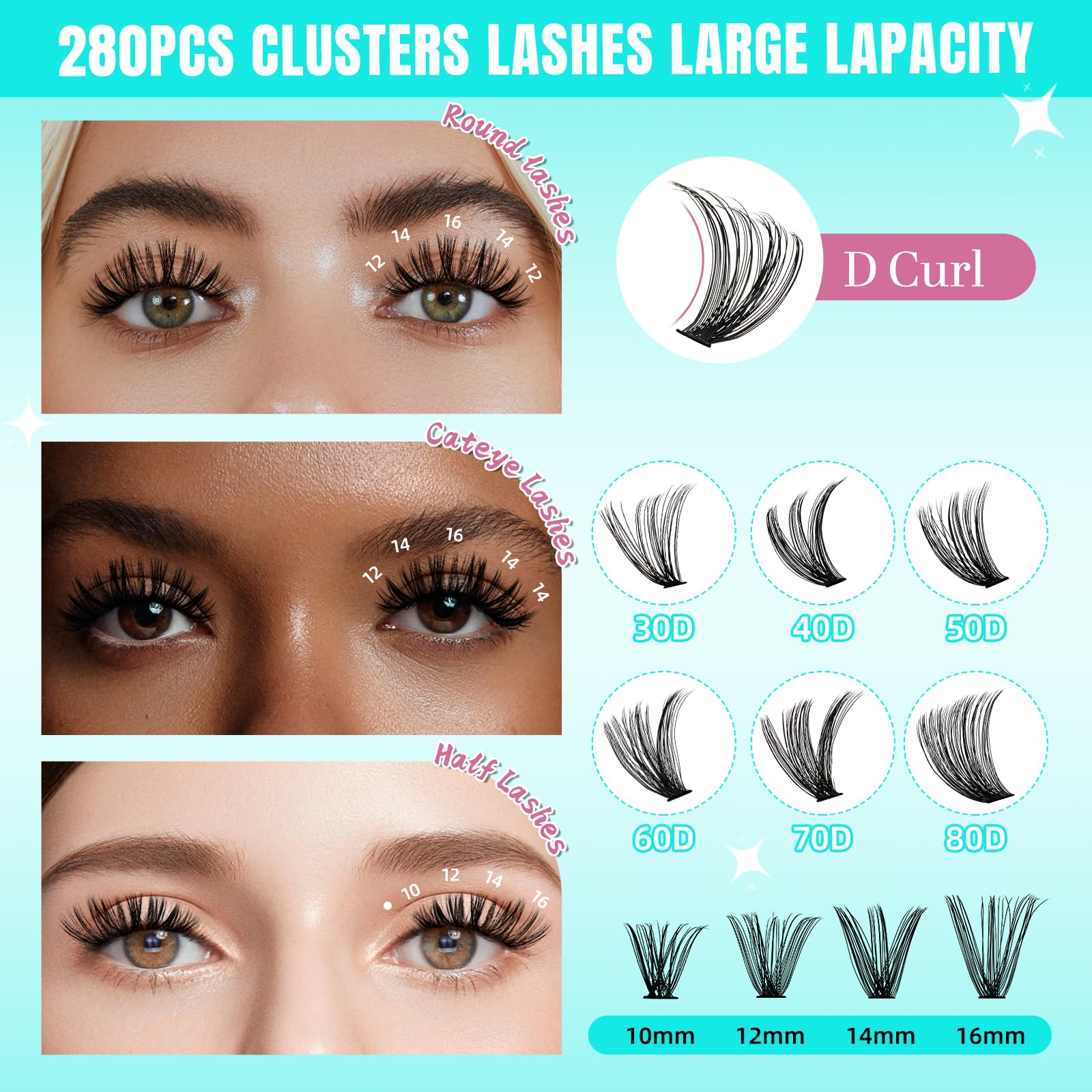 AMZGIRL LASH – application facile à domicile pour débutants