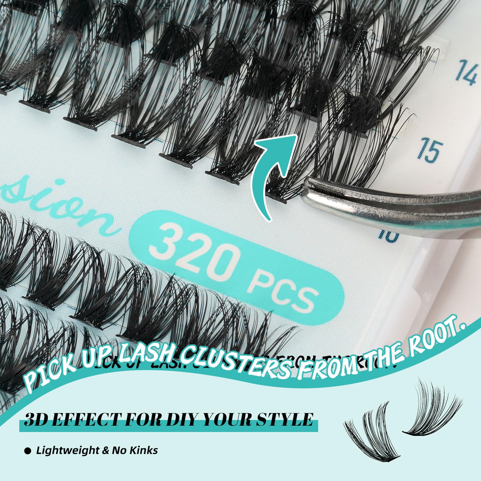 AMZGIRL lash applicator tool for precise placement