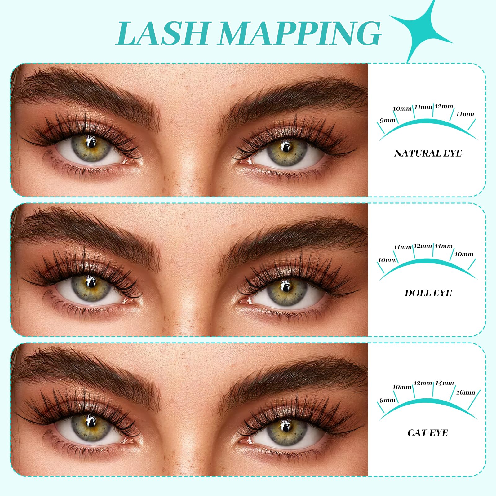 Precision lash applicator tool for accurate placement