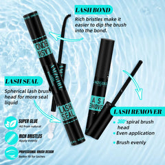 AMZGIRL LASH Applicateur précis pour placer chaque cluster facilement.
