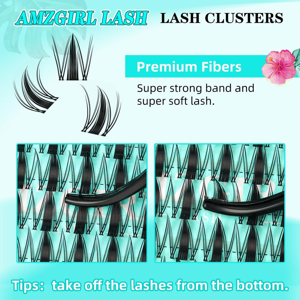 AMZGIRL LASH: bande invisible ultra-fin pour un rendu naturel et confortable.