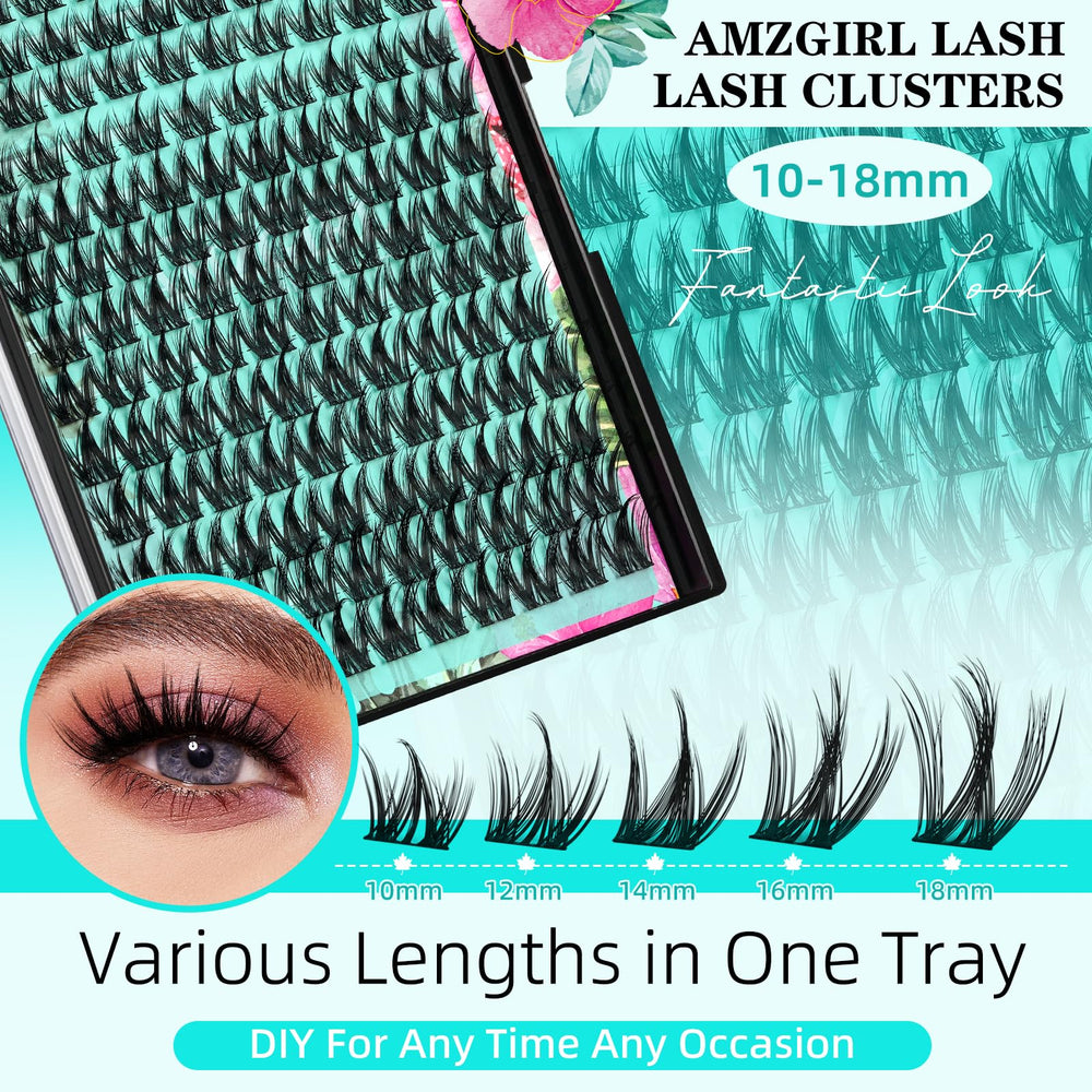 AMZGIRL LASH bande ultra-fine pour un raccord discret et confortable