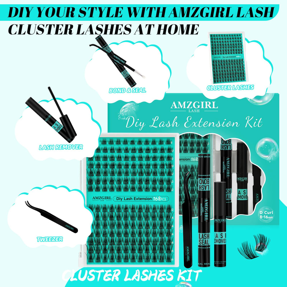 AMZGIRL LASH bond et seal pour fixation sûre et durable.