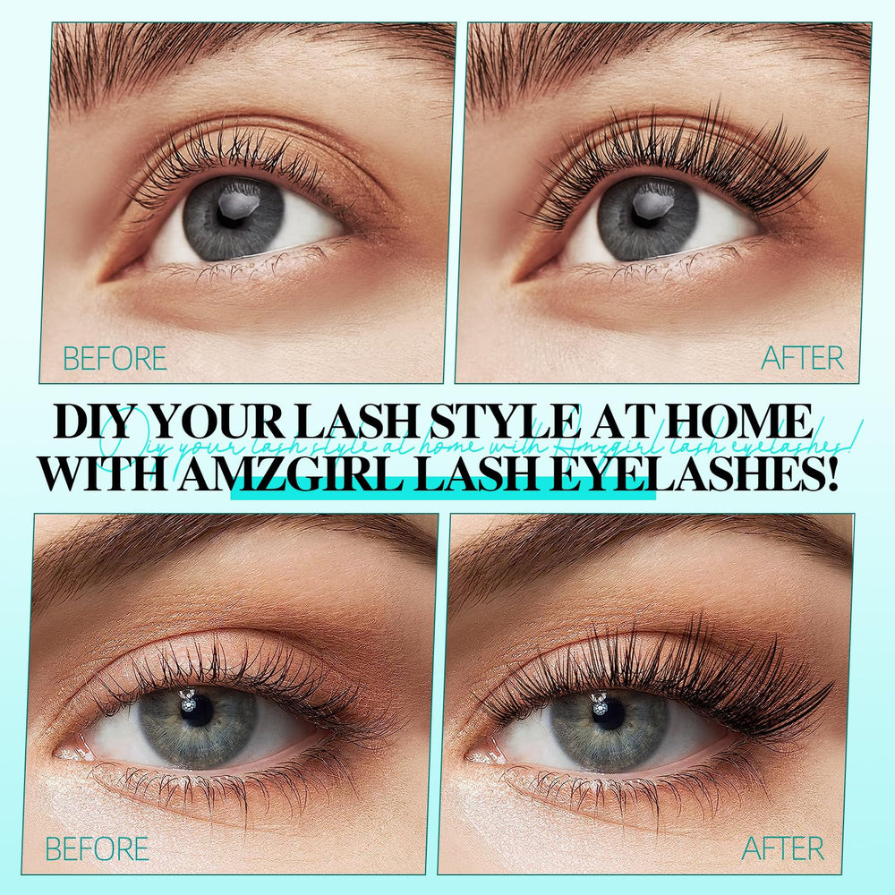 AMZGIRL LASH: application sans effort pour un effet naturel rapide.