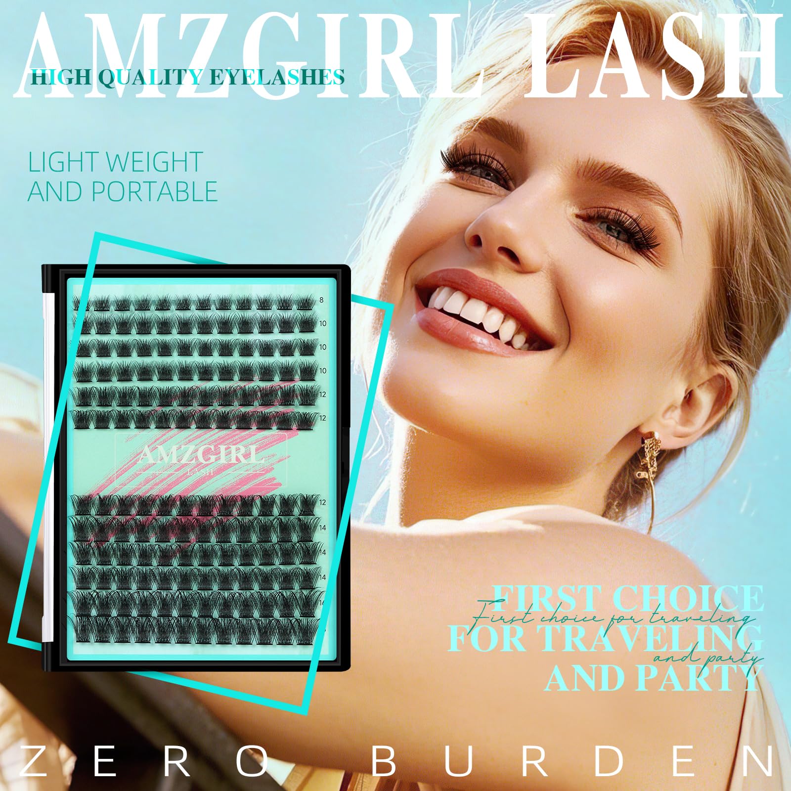 AMZGIRL LASH: emballage élégant, cadeau parfait.