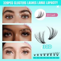 AMZGIRL LASH: montage facile pour créer divers regards chez soi.