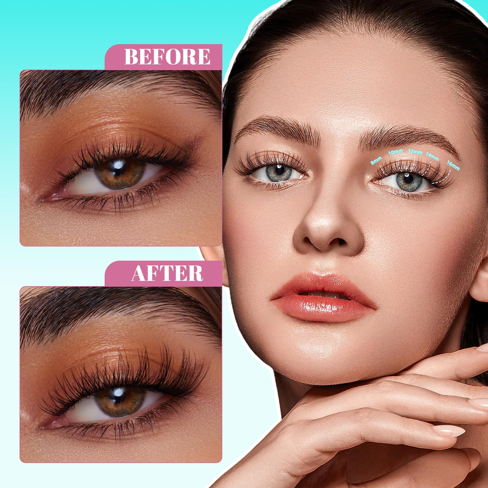 AMZGIRL LASH clusters usage DIY en 3 étapes faciles à réaliser