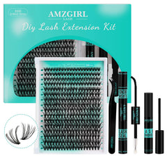 AMZGIRL LASH ensemble extensions cils 320 pièces pour créer vos clusters